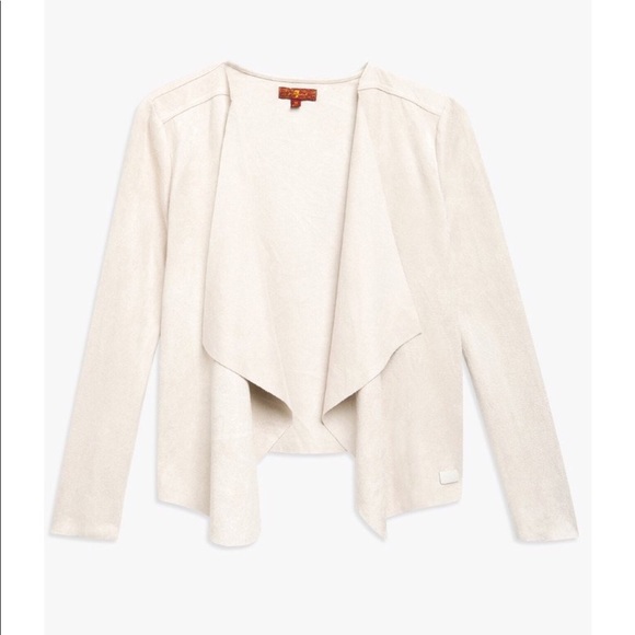 7 For All Mankind Girls Size L 14 Drapey Jacket - Picture 1 of 3